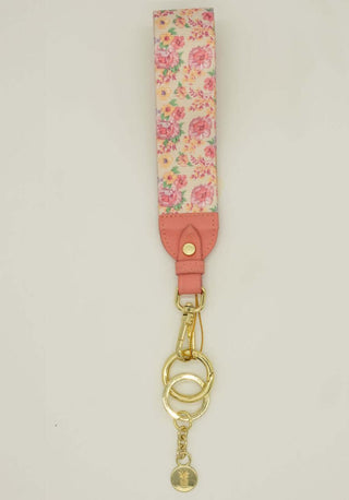 Simply Southern Key Fob - YELLOW BLOOM: Stylish keychain with vibrant floral design, perfect for adding a touch of color.