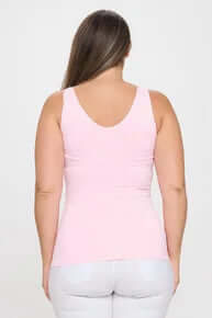 PINK Buttery Soft Reversible Seamless Tank on Hanger - Ultra-Comfortable and Versatile Fit for Any Occasion