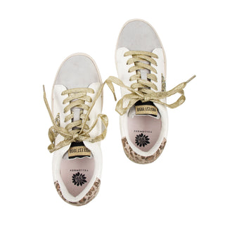 Yellowbox Candice Sneaker Gold Sparkle & White