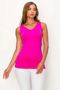 Elegant ROSE VIOLET Buttery Soft Reversible Seamless Tank, perfect for versatile, stylish comfort. Shop now for ultimate ease!