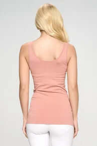 ROSE Buttery Soft Reversible Seamless Tank - stylish, comfortable, and versatile tank top for any occasion.