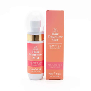 TEMPTED Coconut Kiss Hair Fragrance Mist 60mL by Mixologie - Refreshing coconut hair perfume for a lasting scent boost.