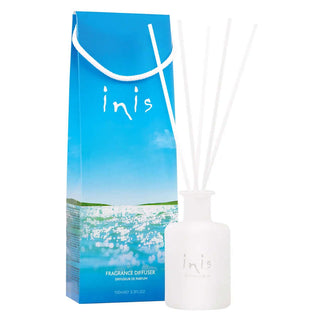 Inis Fragrance Diffuser in stylish blue and white packaging for a refreshing ocean-inspired scent.