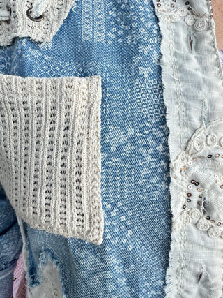 Alternate view of POL Denim Freedom Bandana Jacket

