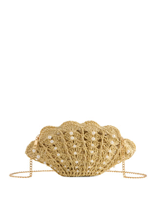 Alternate view of Sea Shell Crossbody Tote Purse
