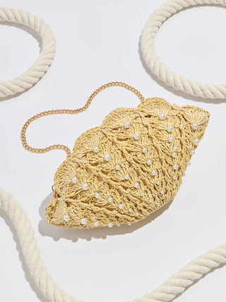 Alternate view of Sea Shell Crossbody Tote Purse
