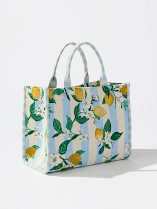 Alternate view of Lemon Stripe Jacquard Tote
