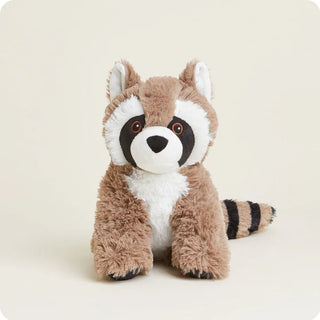 Adorable Warmies Raccoon Junior Microwavable Plush, perfect for cozy warmth and soothing comfort, ideal for children and adults.