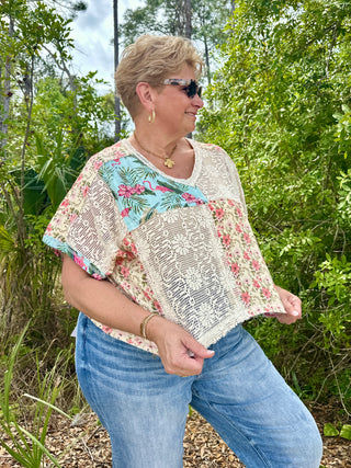 POL Let's Flamingle Top