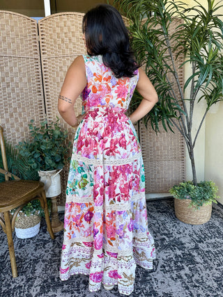 Alternate view of POL Blossoming Soul Floral Maxi Dress
