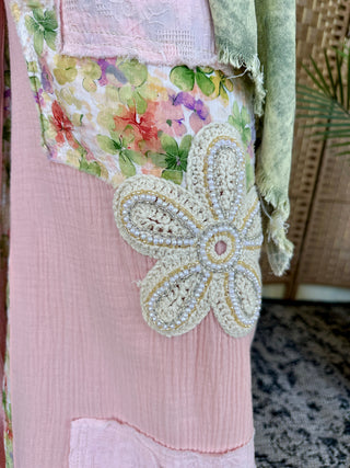Alternate view of POL Peony Pink Jogger Pants
