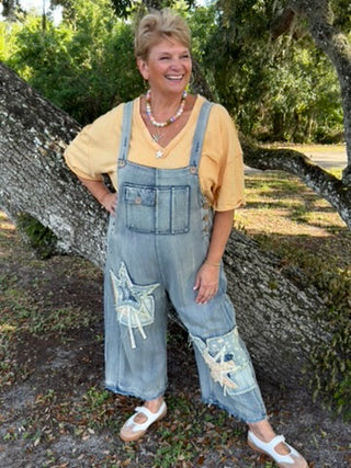 Starstruck Patch Overalls
