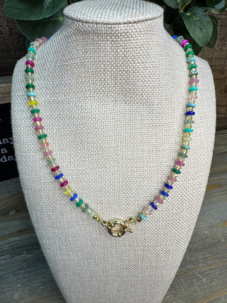 Sprinkle Pop Gemstone Necklace