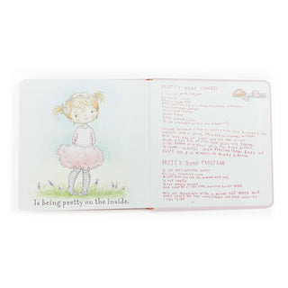 Alternate view of A Pretty Girl Board Book - Blonde Hair
