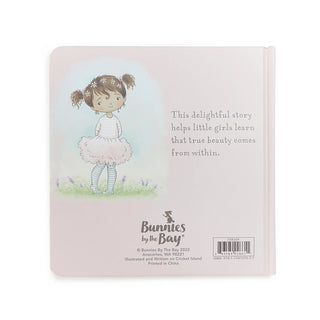 Alternate view of A Pretty Girl Board Book - Brown Hair

