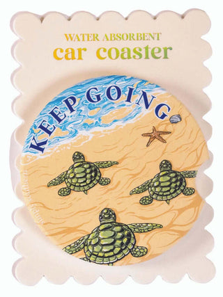 Assorted Simply Southern car coasters for stylish vehicle interiors - multiple styles available.