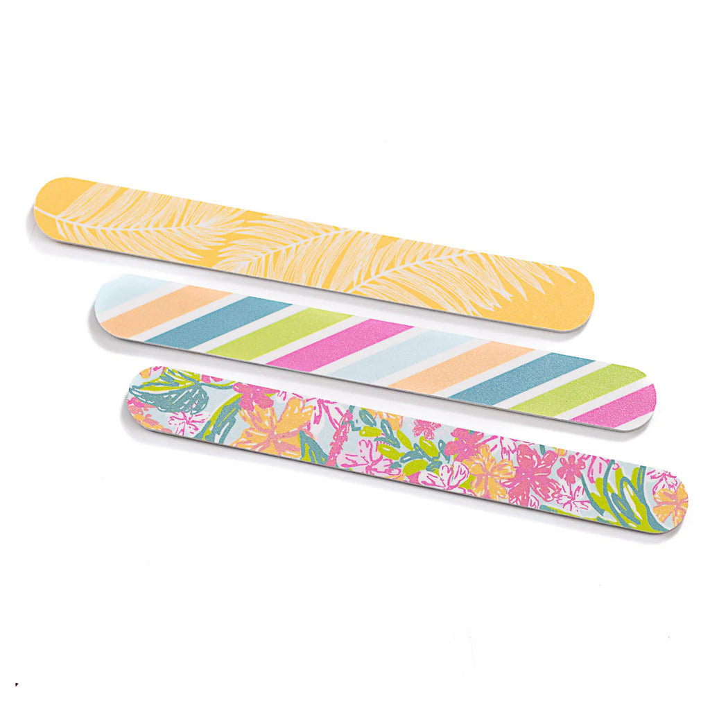 Grenada Palm Nail File Set of 3 - The Gypsy Belle Boutique