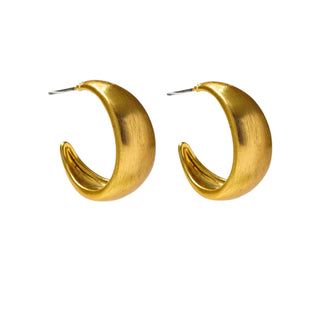 LISA GOLD HOOPS