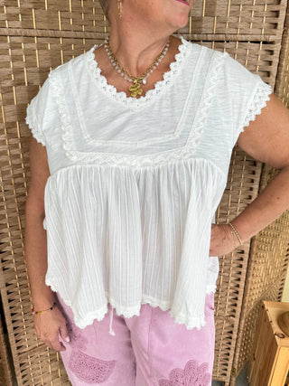 Get This Party Started White Top OVERSIZED
