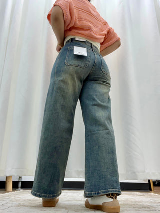 Mica Vintage Wash Hopeless Romantic Jeans