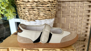Corkys Calm Down Sand Combo MaryJane Sneaker
