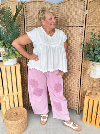 Get This Party Started White Top OVERSIZED
