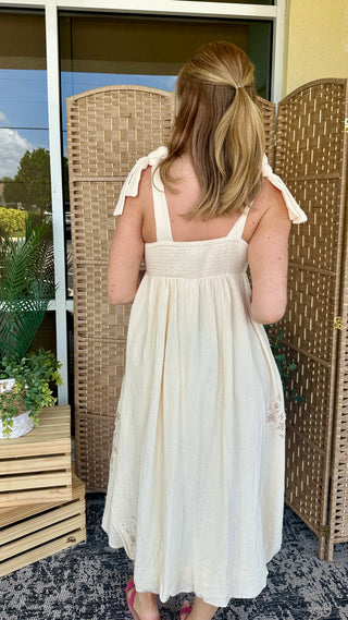 Alternate view of Peace Out Ivory Dress
