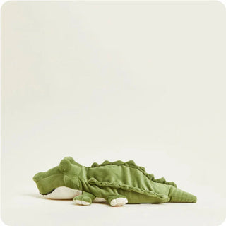 Soft Warmies Alligator Microwavable Plush for Cozy Heat Therapy and Comfort