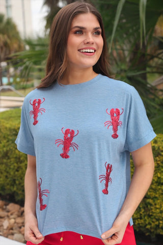 Rock Lobster Sequin Top