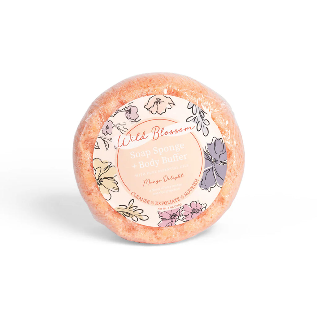 MANGO DELIGHT Soap Sponge Body Buffer - The Gypsy Belle Boutique