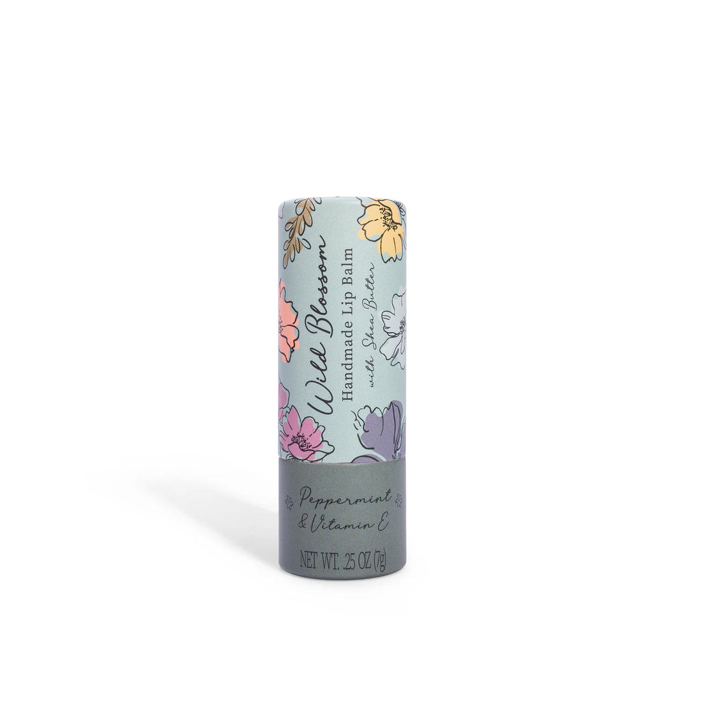 PEPPERMINT & VITAMIN E Wild Blossom Lip Balm - The Gypsy Belle Boutique