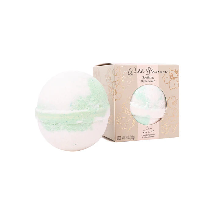 SPA REVIVAL Wild Blossom Bath Bomb - The Gypsy Belle Boutique