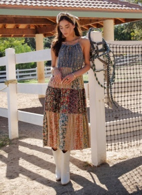 Young Threads Two Steppin' Midi Dress