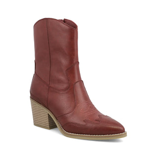 MIA Clorinda Red Western Booties