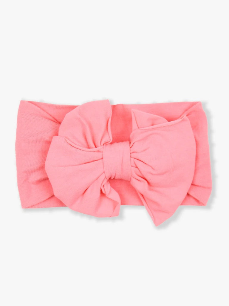 Bubblegum Pink Big Bow Headband - The Gypsy Belle Boutique