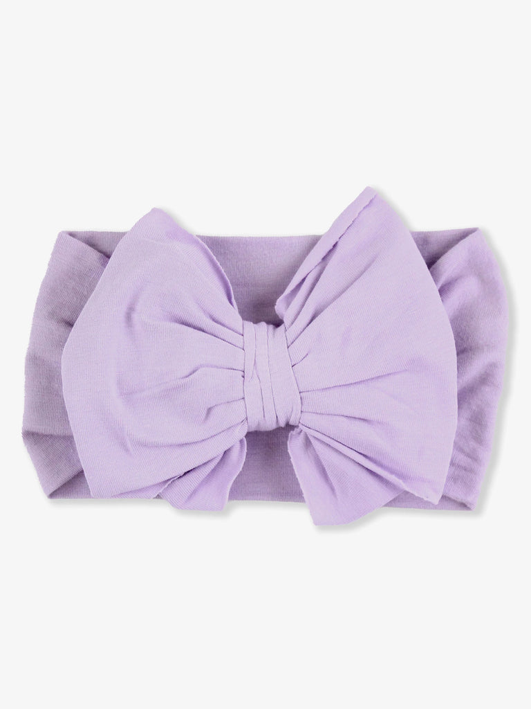 Lavender Pink Big Bow Headband - The Gypsy Belle Boutique