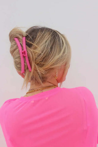 KAXI Hold Everything Claw Clip in assorted colors - stylish and secure hair accessory for all hair types and styles.