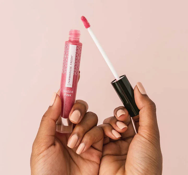 FHF - Vitamin Glaze® Oil-Infused Lip Gloss - Sheer Pink - The Gypsy Belle Boutique