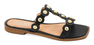 Corky's Beach What Black Sandal
