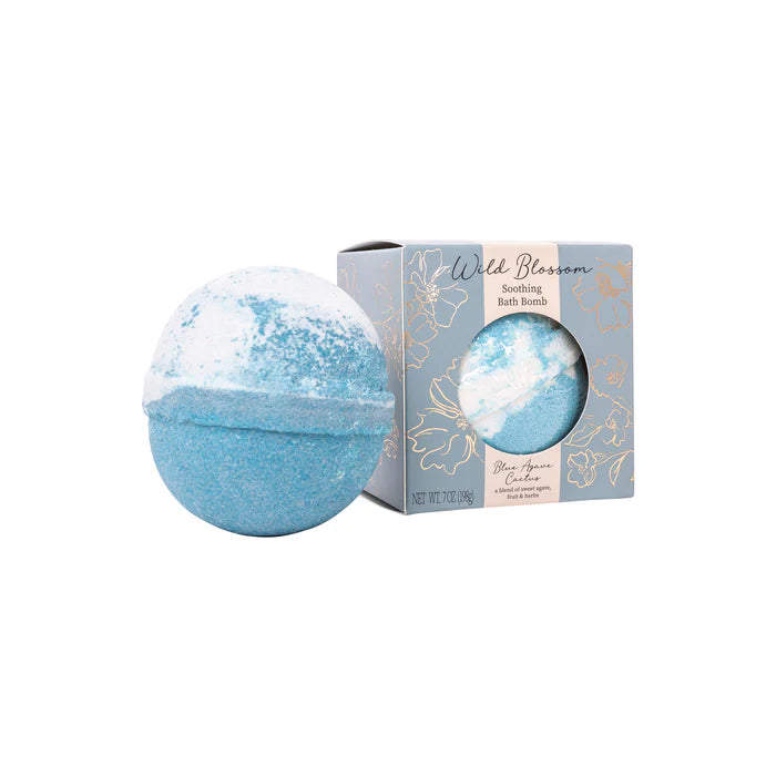 BLUE AGAVE CACTUS Wild Blossom Bath Bomb - The Gypsy Belle Boutique