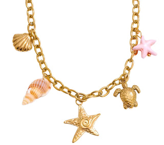 Lauren Kenzie Madeline Sea Charm Necklace