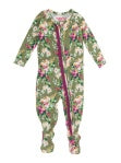 Enchanted Garden Ruffled Footie - The Gypsy Belle Boutique