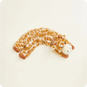 Warmies Giraffe Microwavable Neck Wrap Plush - cozy heat pad with calming lavender scent and adorable giraffe design.