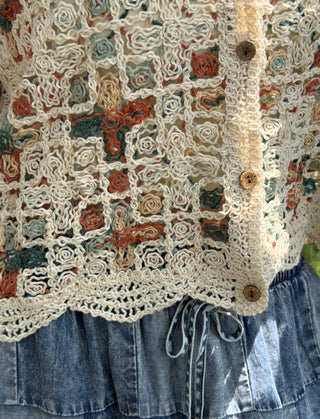 Dancin' in September Ivory Cardigan
