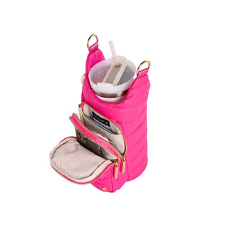 Alt text: "HydroBag® HANDLE™ Purse with crossbody strap in multiple colors, stylish designer accessory.