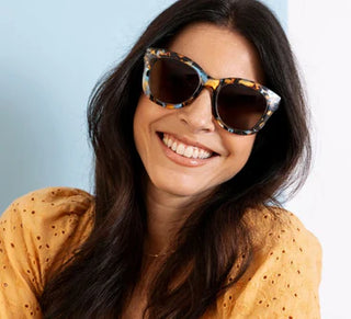 Center Stage Blue Quartz Bifocal Sunglasses by Peepers