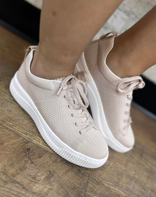 Alternate view of Sofft - Faro Dusty Pink Knit Mesh Arch Support Sneaker FINAL SALE
