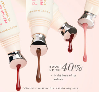 FHF - Plump Up Pretty™ Peptide Lip Treatment | Black Cherry Tint Lip Plumper