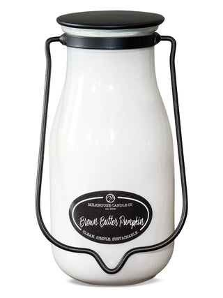 Brown Butter Pumpkin Milkhouse Candle Milkbottle 14oz