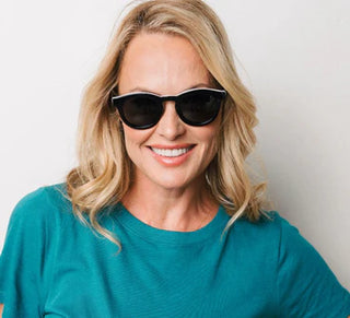 Beverly Shores Black Bifocal Sunglasses by Peepers